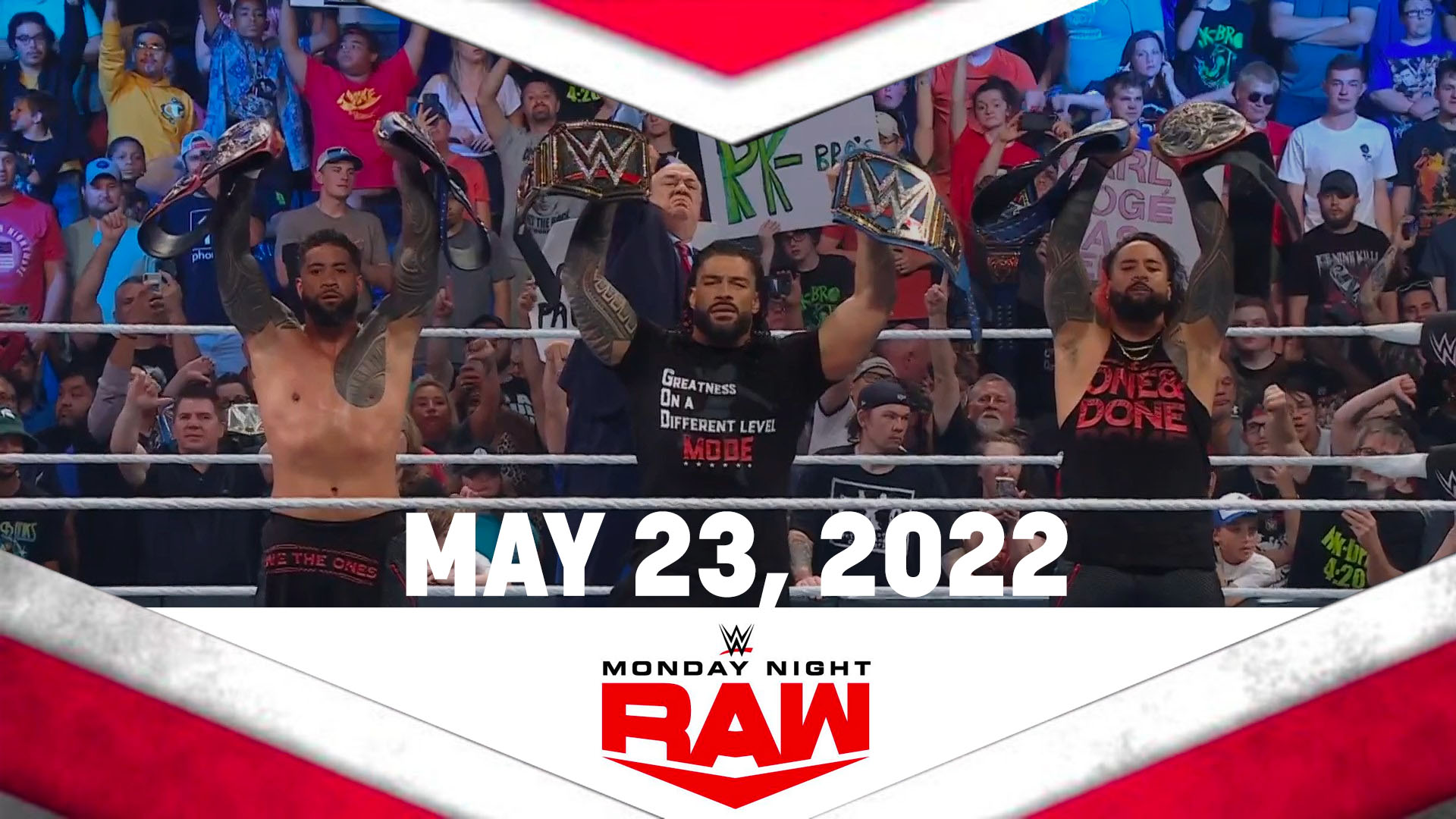 WWE Monday Night Raw May 23, 2022 Falls Count Anywhere
