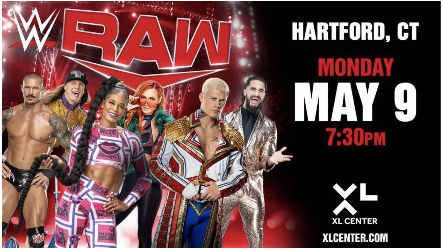 WWE Monday Night Raw May 9, 2022 Falls Count Anywhere