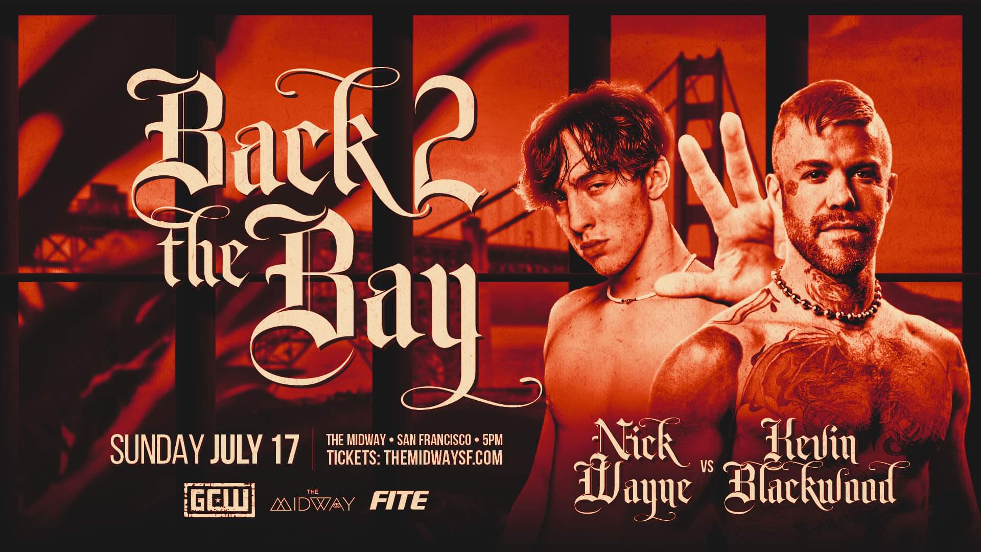 GCW Back to the Bay 2022 Falls Count Anywhere