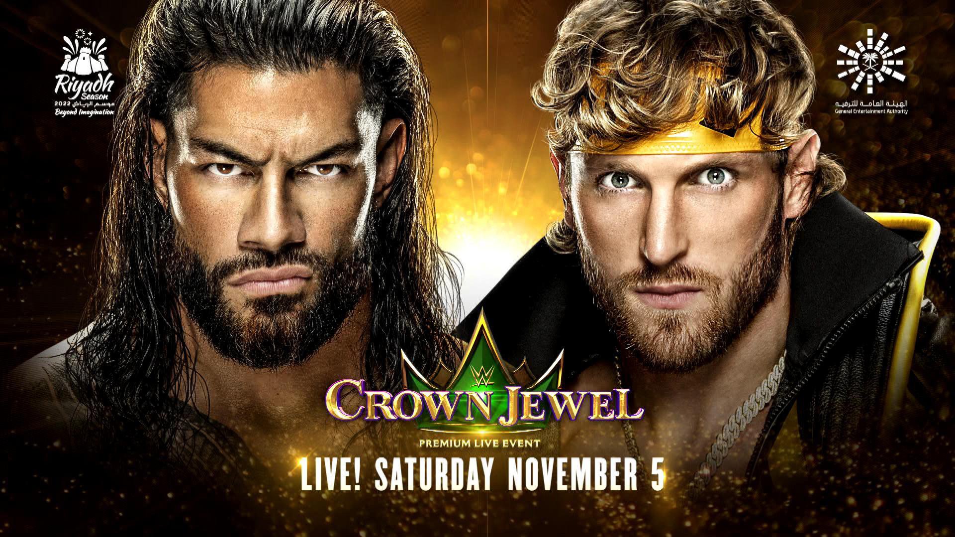 WWE Crown Jewel 2022 Falls Count Anywhere