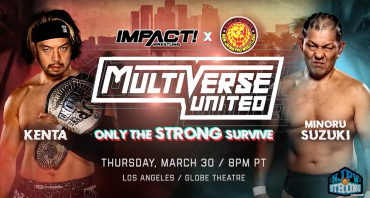 IMPACT NJPW Multiverse United March 30, 2023 Falls Count Anywhere