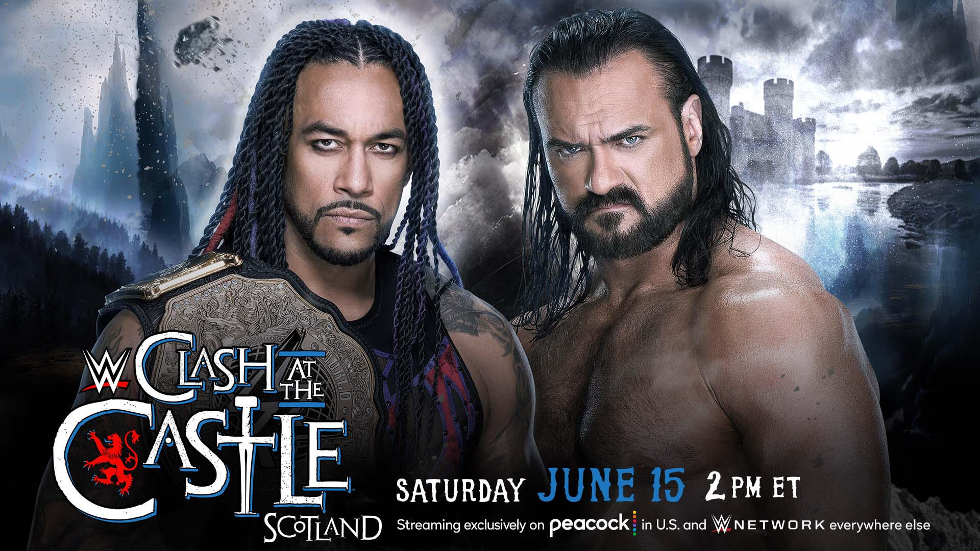 WWE Clash at the Castle 2024 Falls Count Anywhere