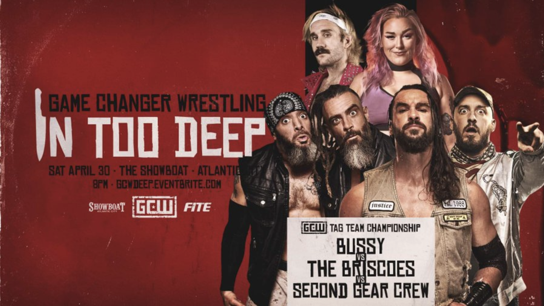 Gcw In Too Deep 22 Falls Count Anywhere