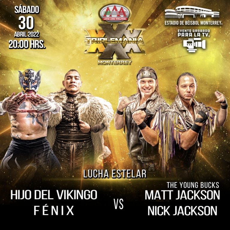 Lucha Libre AAA Worldwide Triplemania XXX Monterrey Falls Count