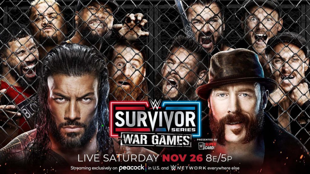 WWE Survivor Series Wargames 2022 Falls Count Anywhere