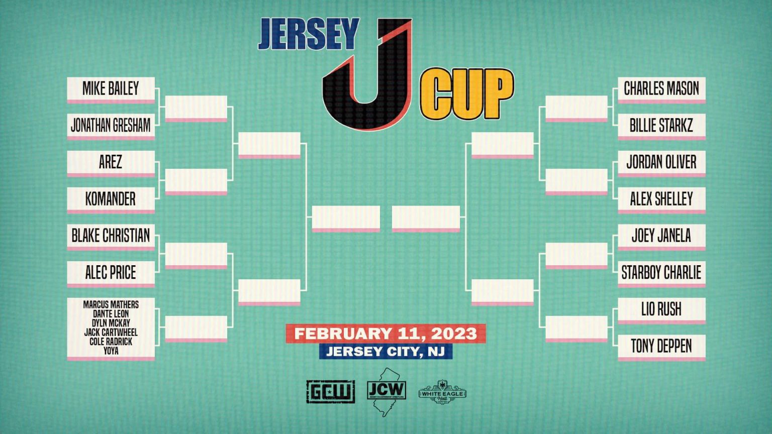 GCW JCW Jersey Cup 2023 February 11, 2023 Falls Count Anywhere