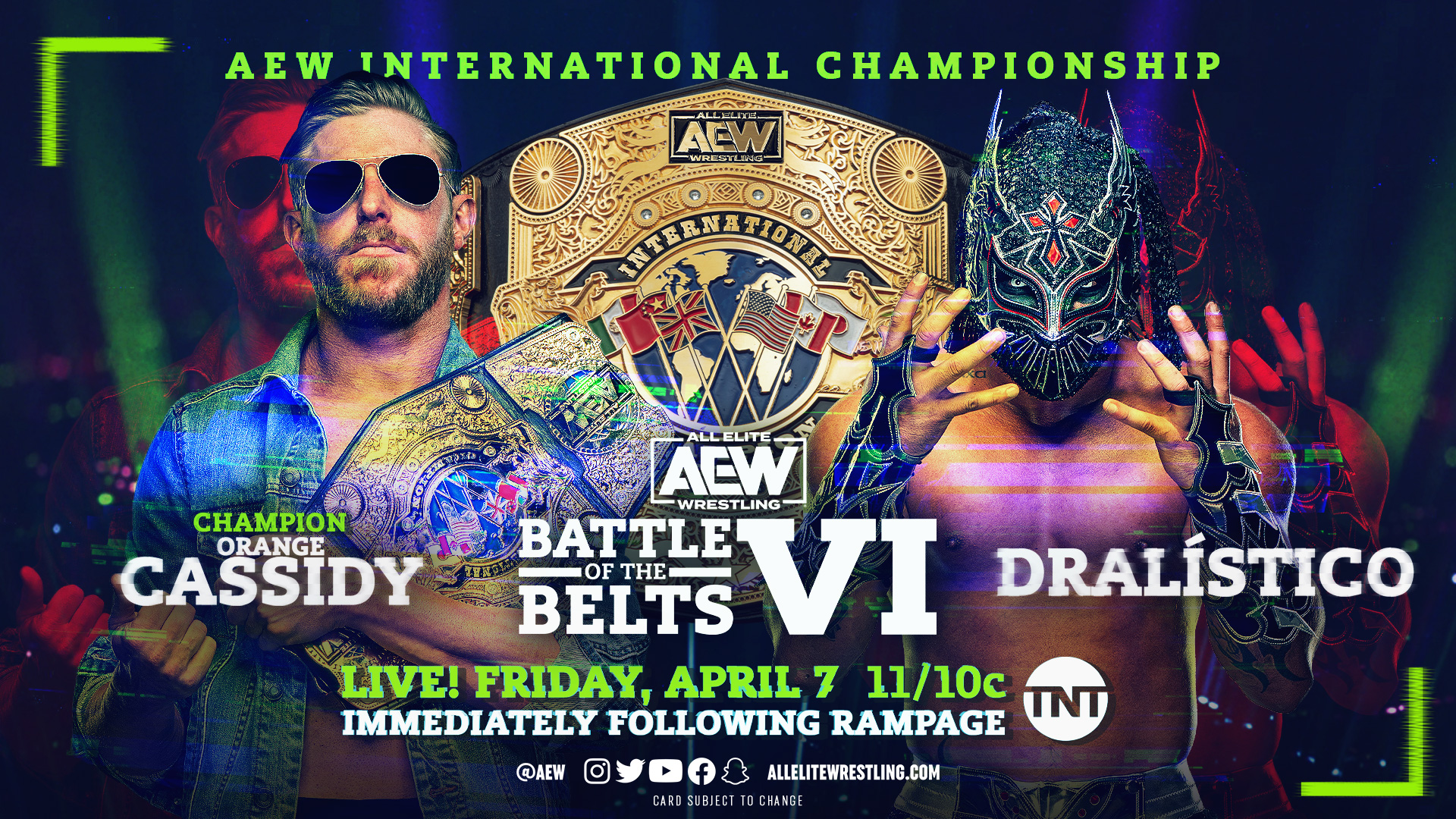 AEW Rampage & Battle of the Belts 6 April 7, 2023 Falls Count Anywhere