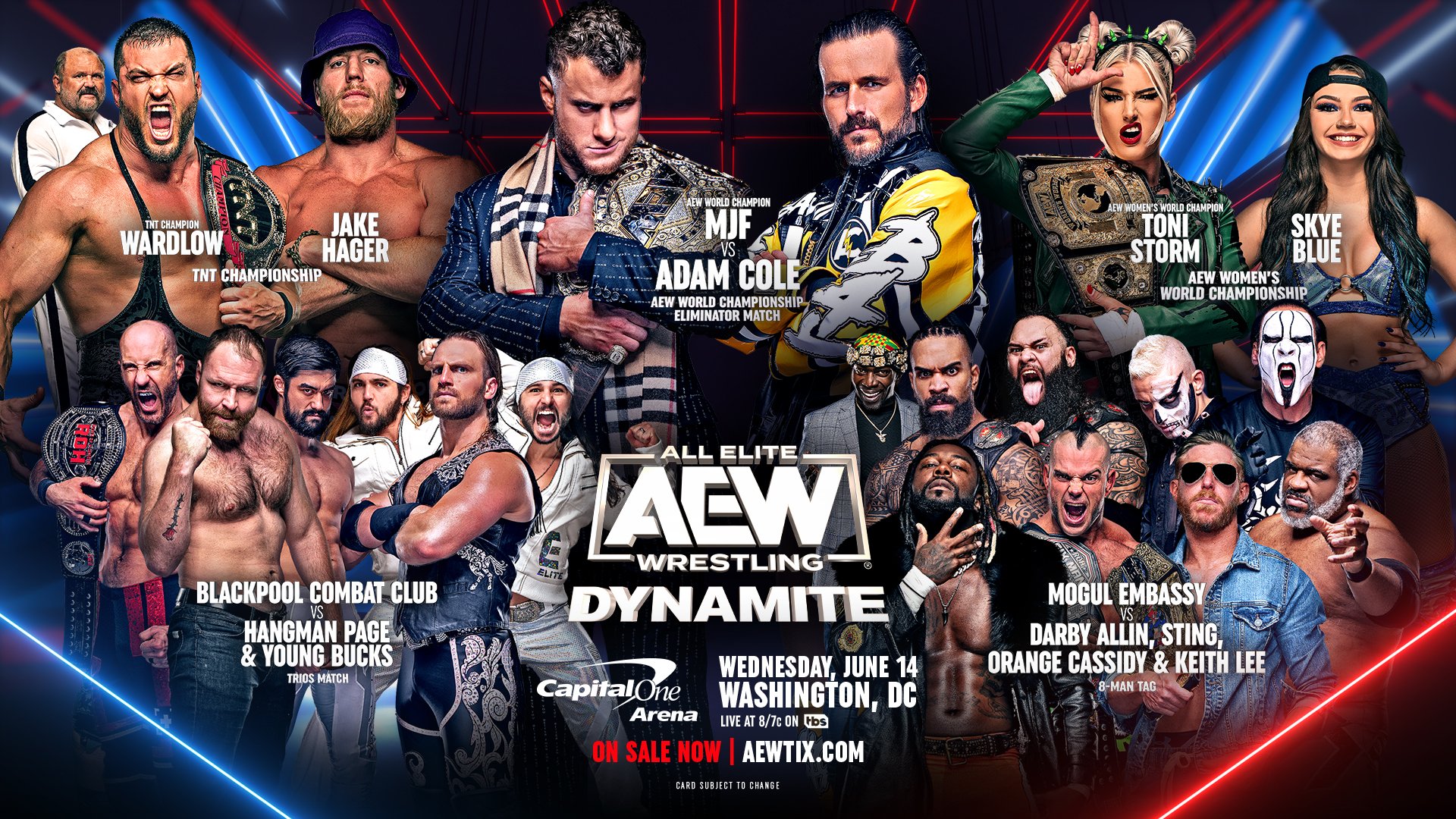 AEW Dynamite June 14, 2023 Falls Count Anywhere