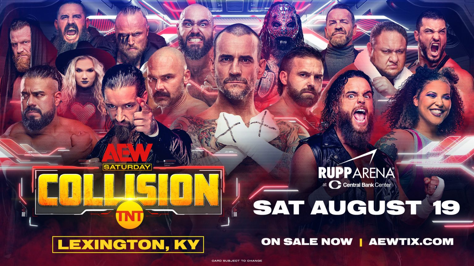 AEW Collision Fight For The Fallen 2023 Falls Count Anywhere