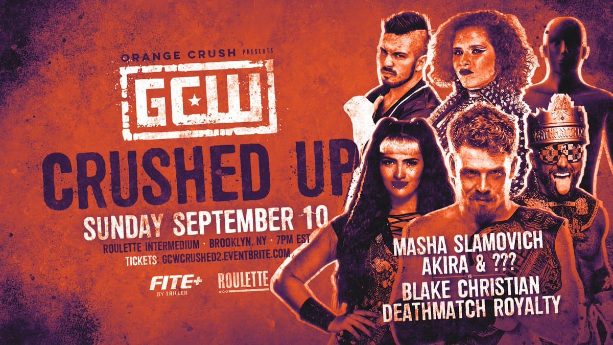 GCW Crushed Up September 10, 2023 Falls Count Anywhere