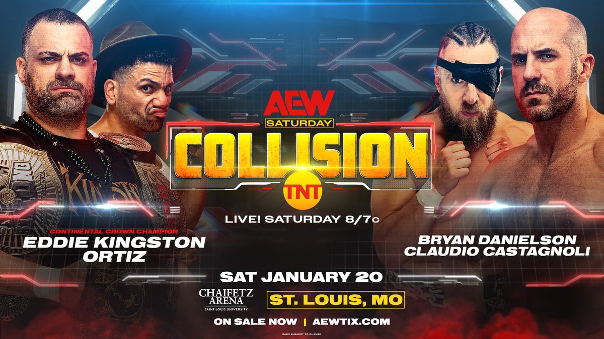 AEW Collision January 20, 2024 Falls Count Anywhere