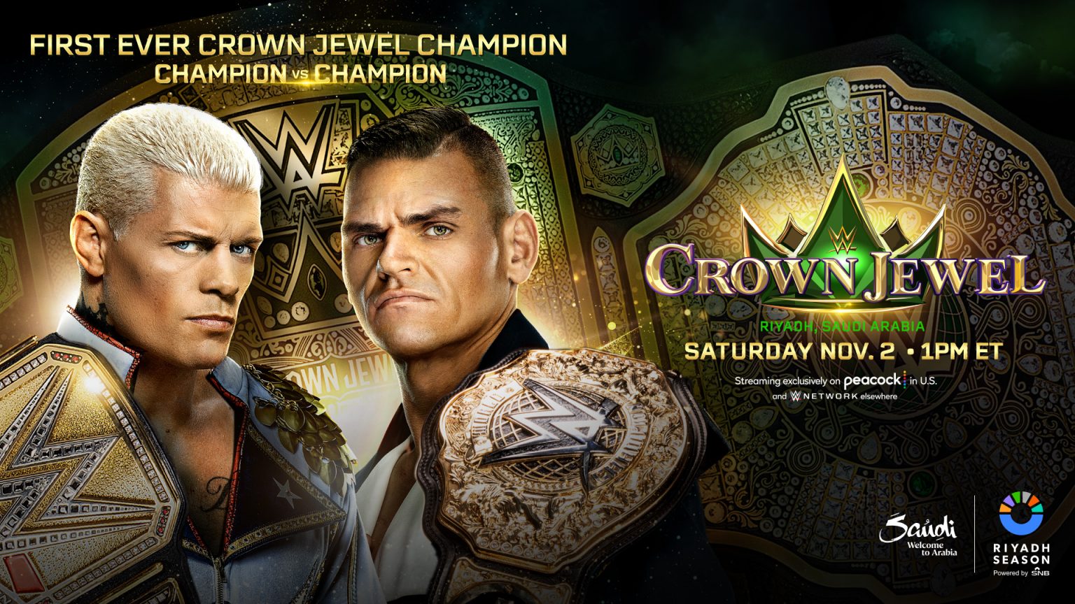 WWE Crown Jewel 2024 Falls Count Anywhere