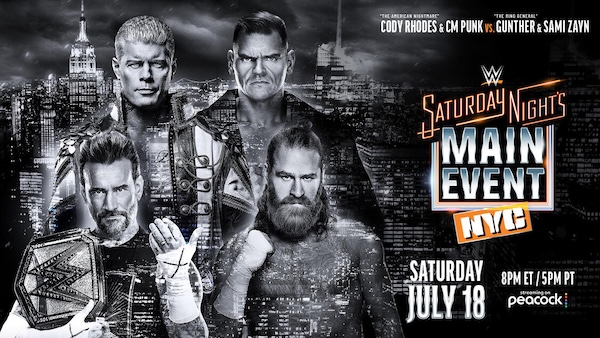 WWE Saturday Night’s Main Event – July 18, 2026